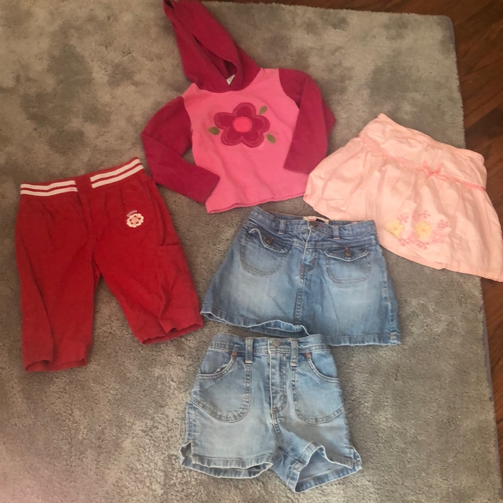 Bundle of little girl 3T items
